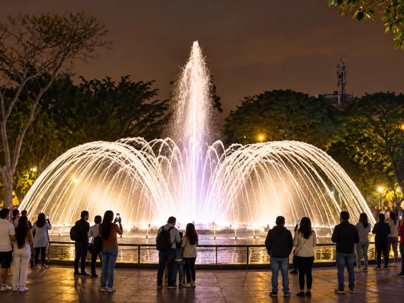 Circuito magico del agua 